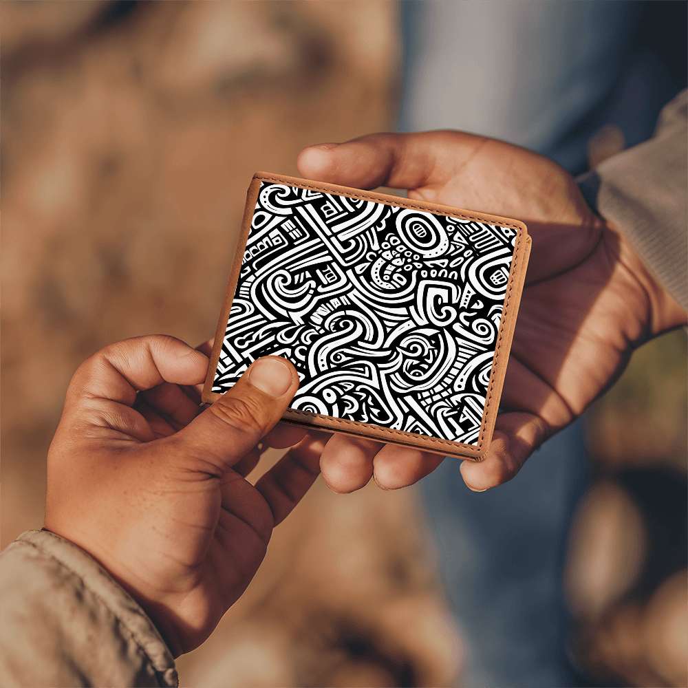 Unisex Tribal Print Wallet