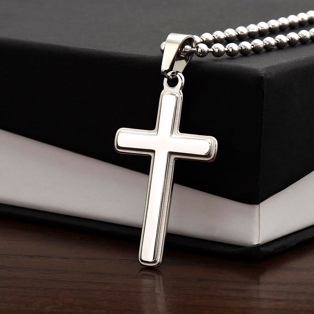 Unisex Artisan Cross Necklace