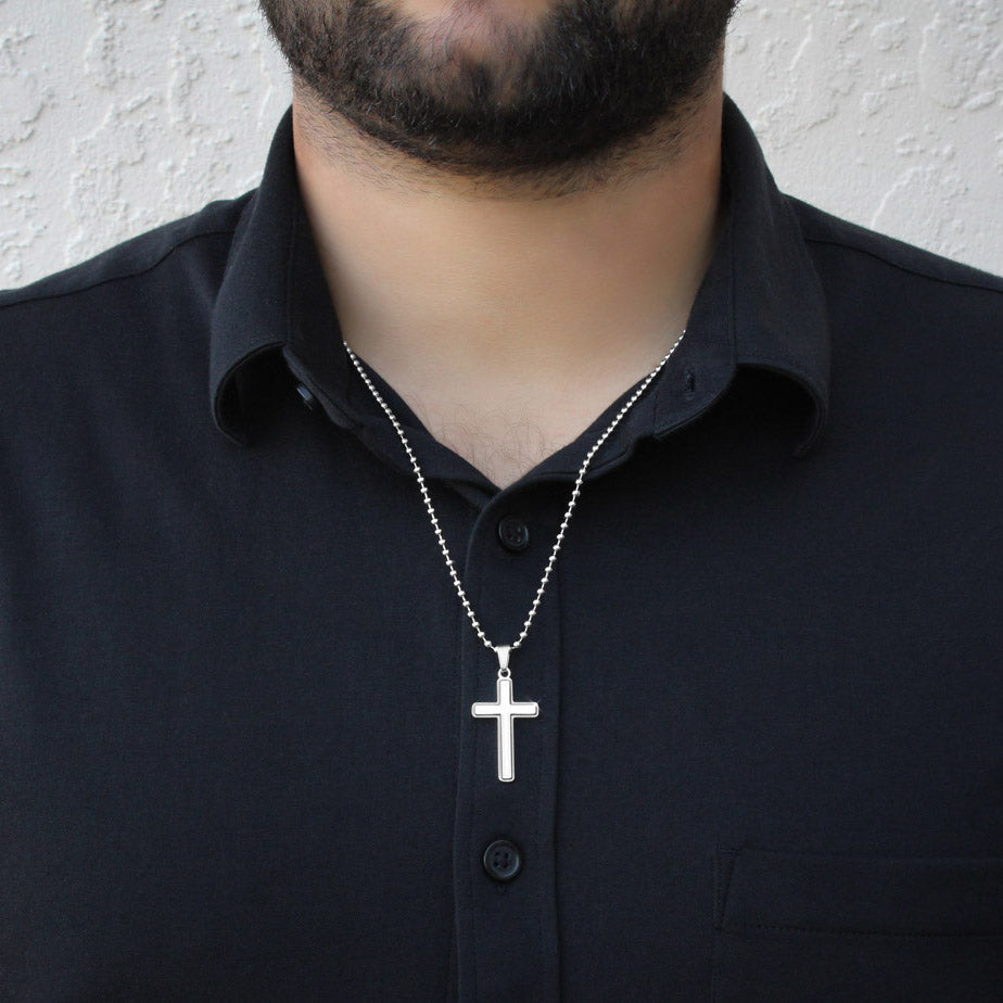 Unisex Artisan Cross Necklace