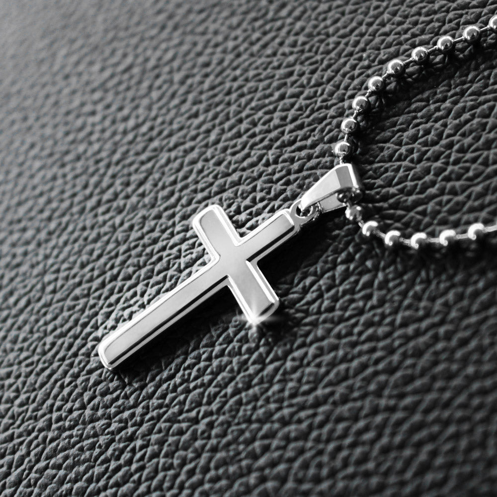 Unisex Artisan Cross Necklace