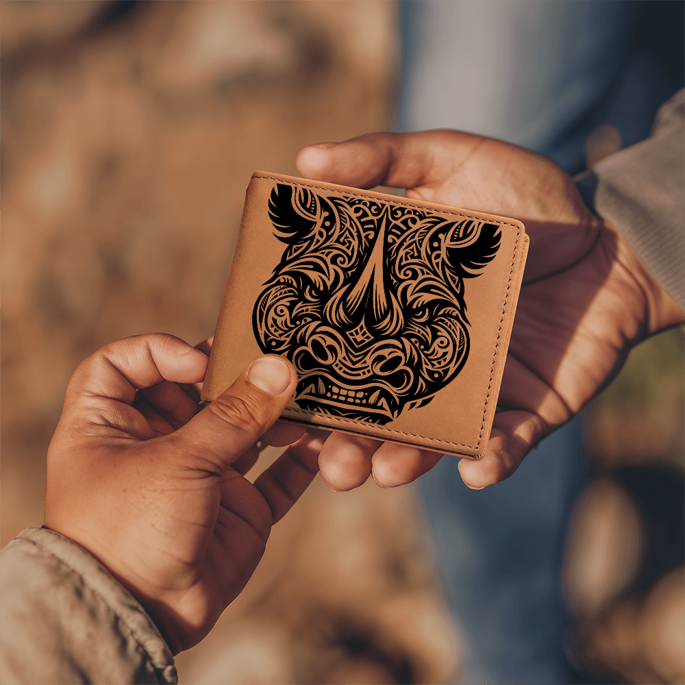 Tribal Rhino Wallet