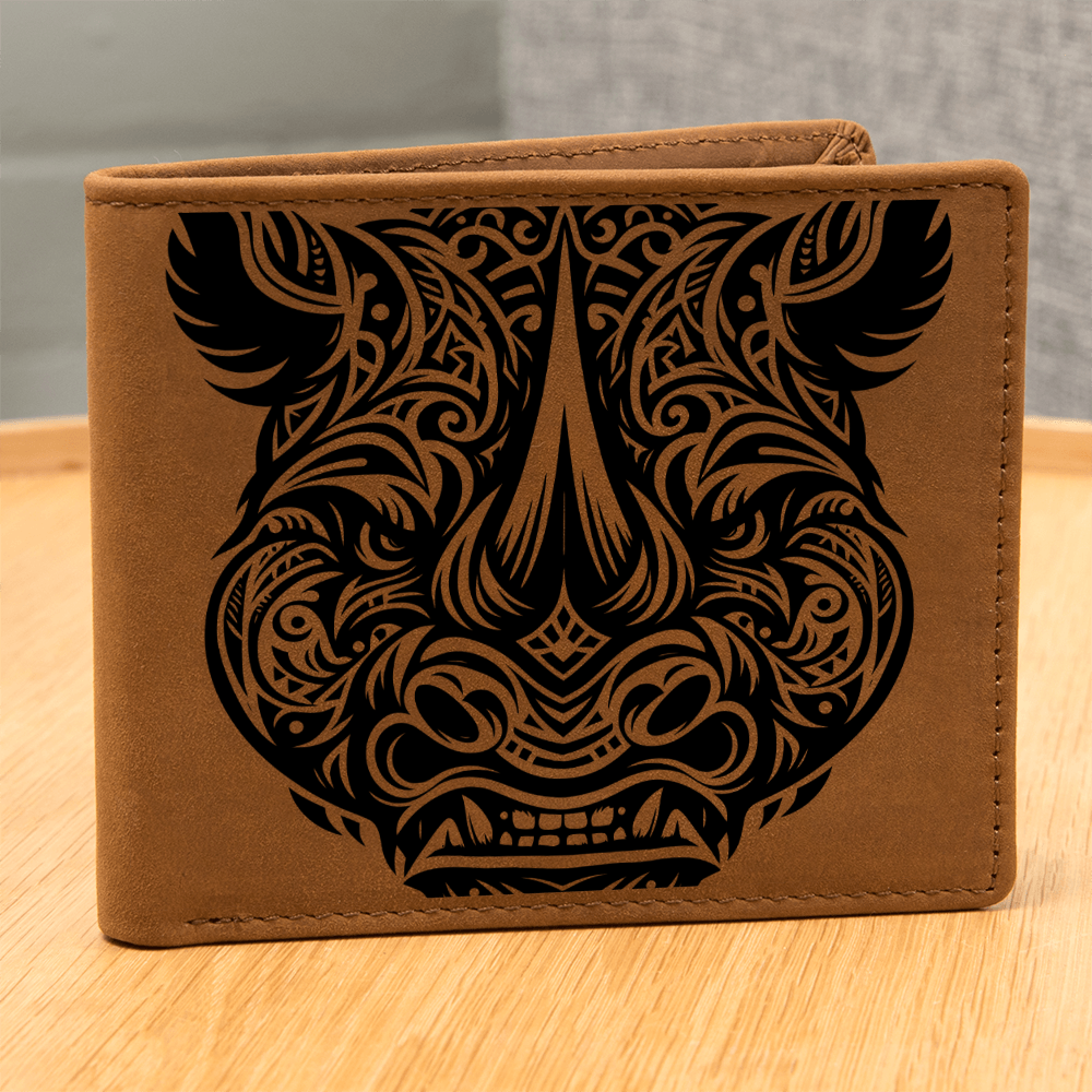 Tribal Rhino Wallet