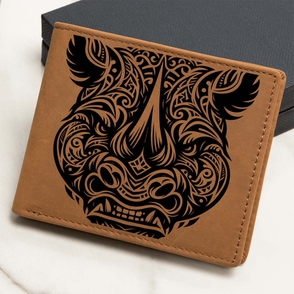 Tribal Rhino Wallet
