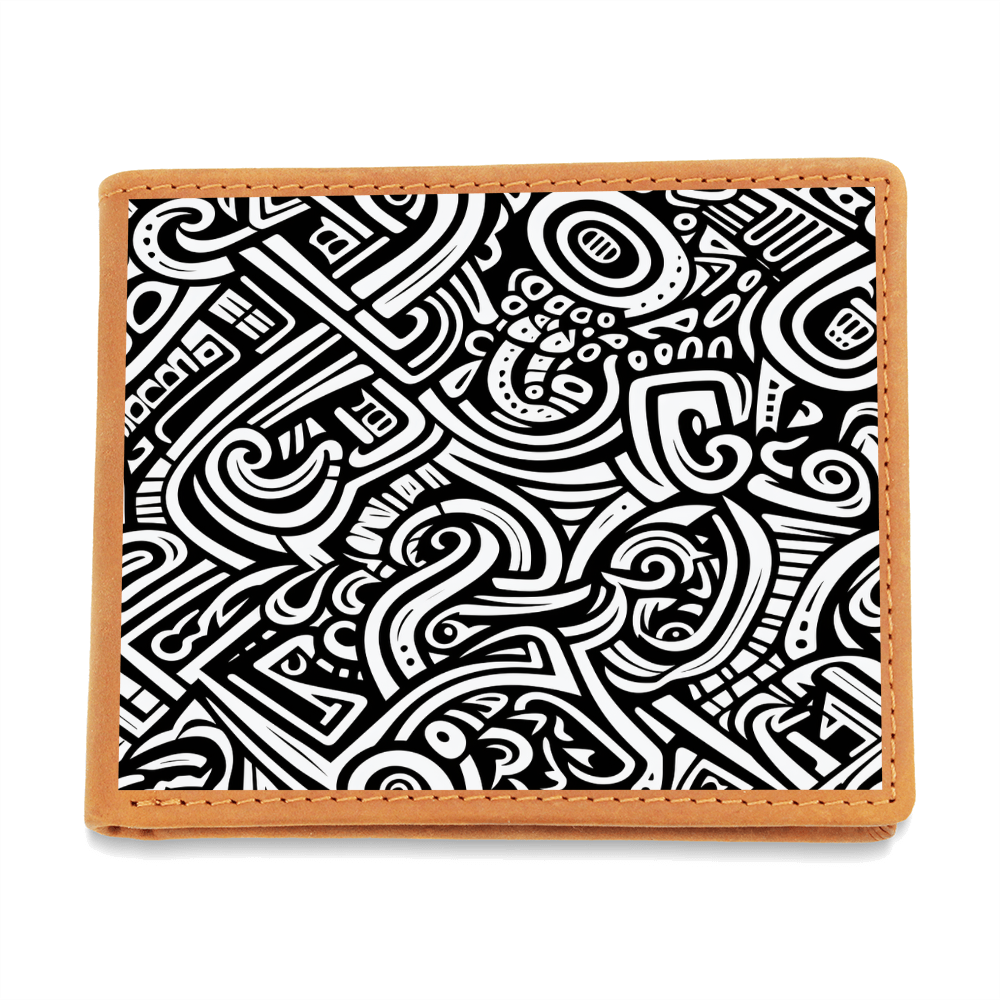 Unisex Tribal Print Wallet