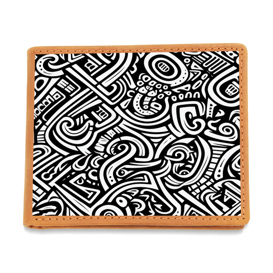 Unisex Tribal Print Wallet
