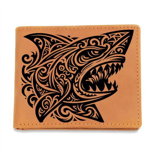 Tribal Shark Wallet