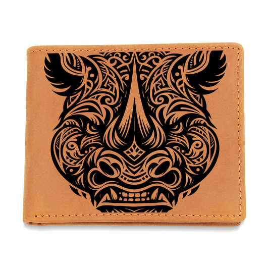 Tribal Rhino Wallet