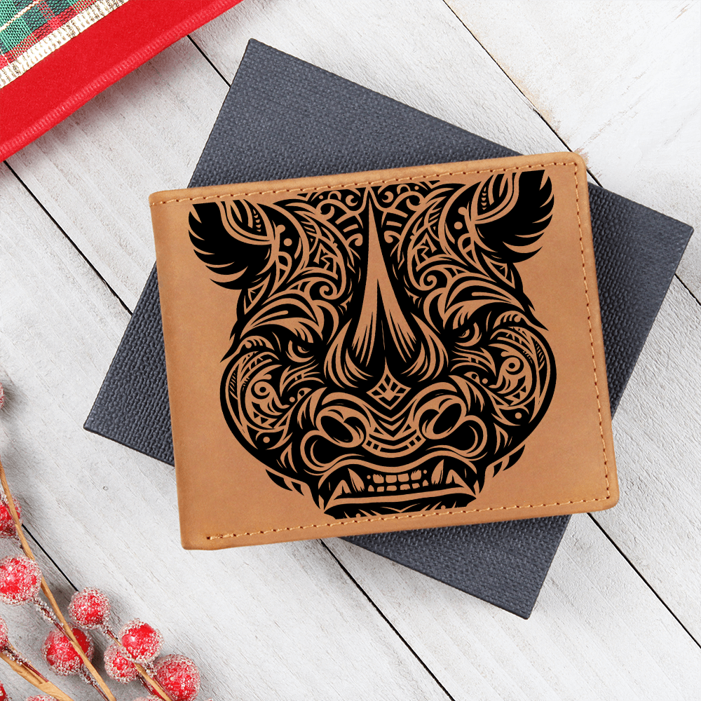 Tribal Rhino Wallet