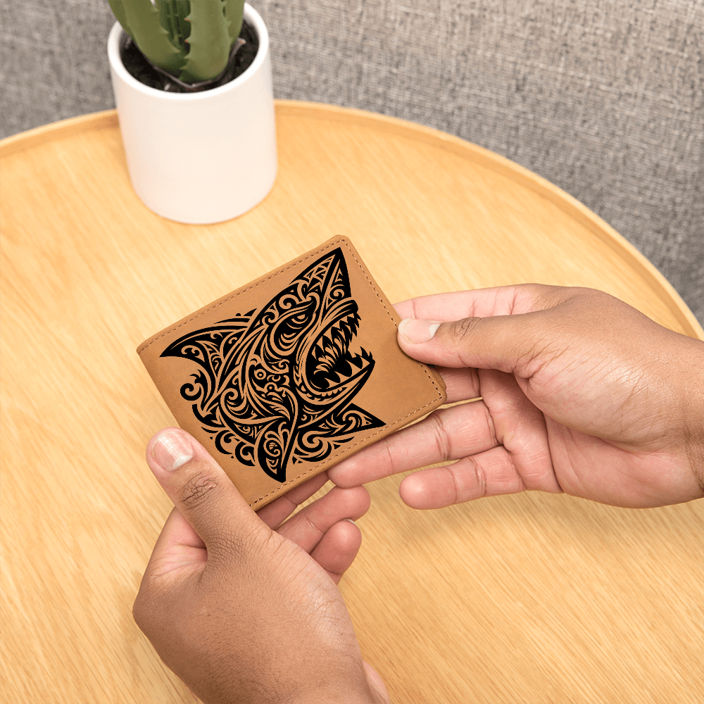 Tribal Shark Wallet