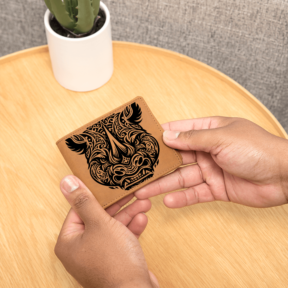 Tribal Rhino Wallet