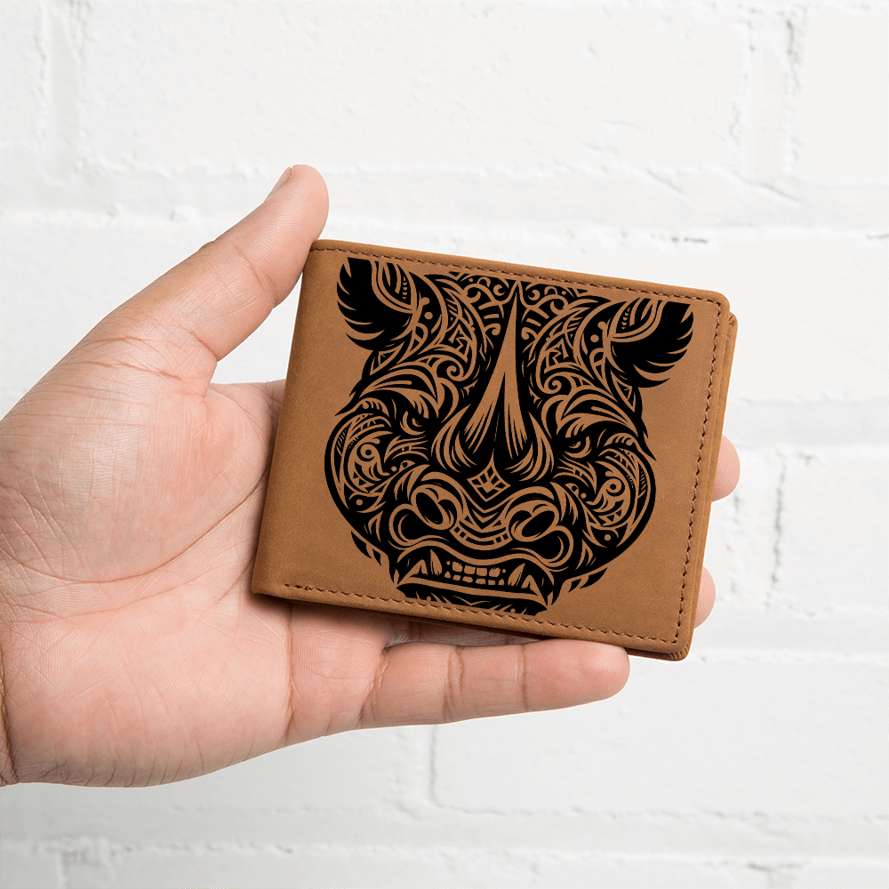 Tribal Rhino Wallet