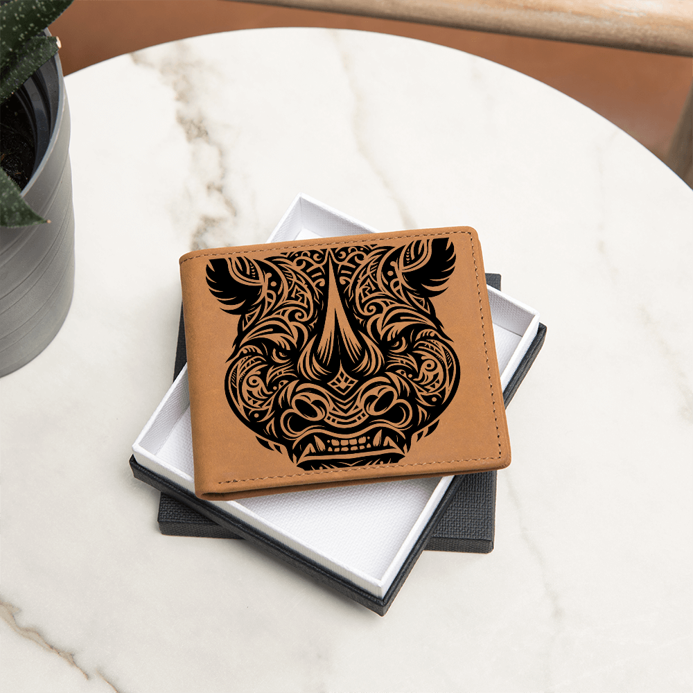 Tribal Rhino Wallet