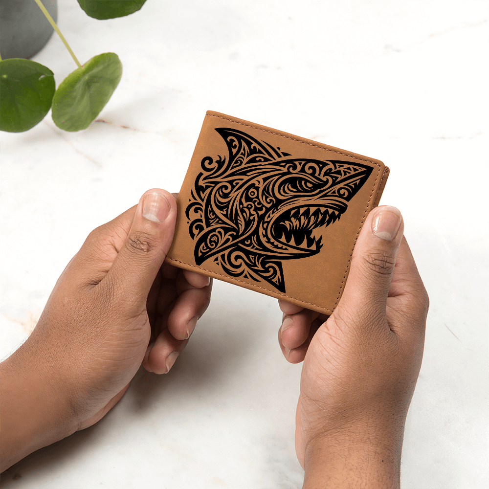 Tribal Shark Wallet
