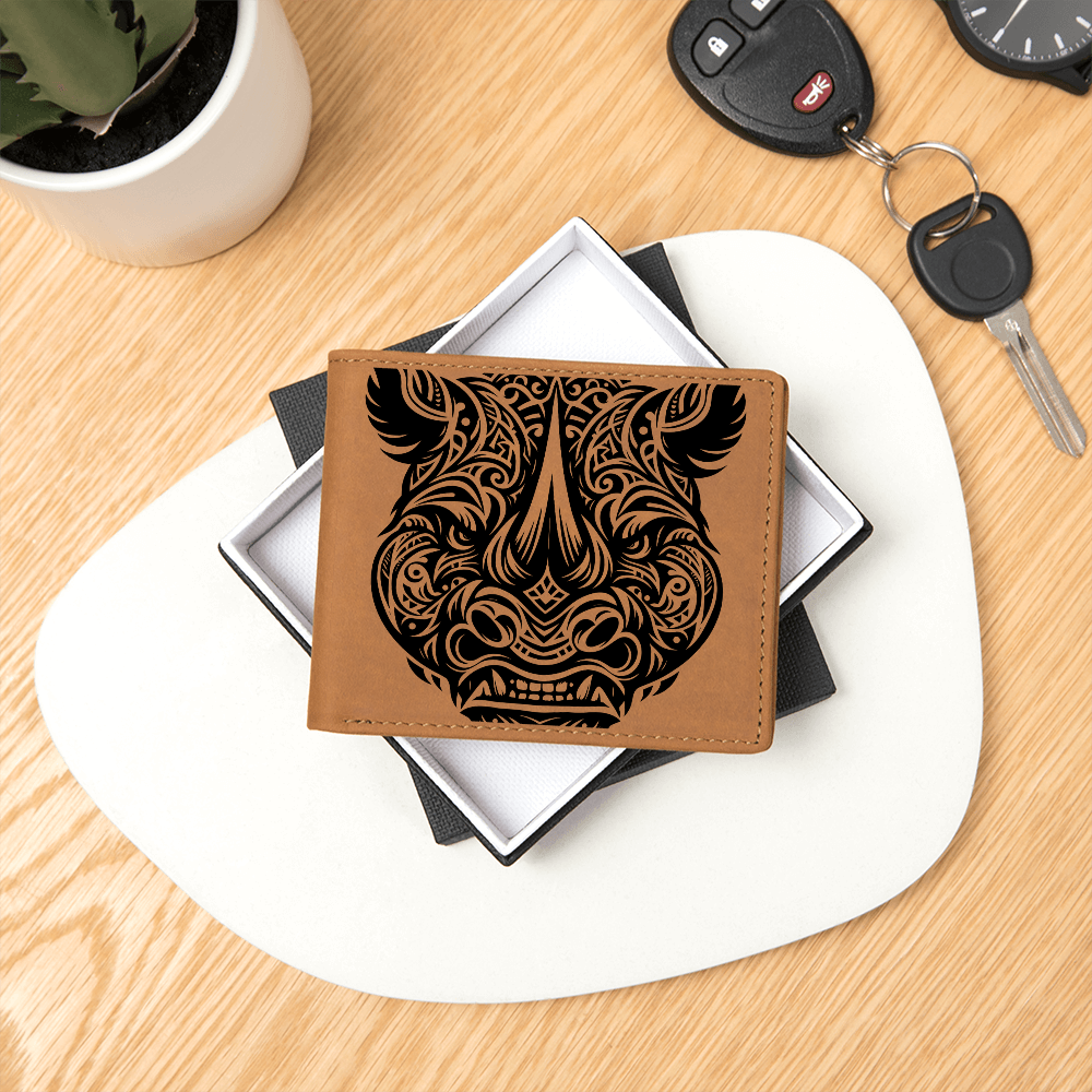 Tribal Rhino Wallet