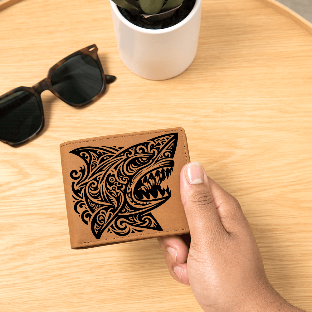 Tribal Shark Wallet