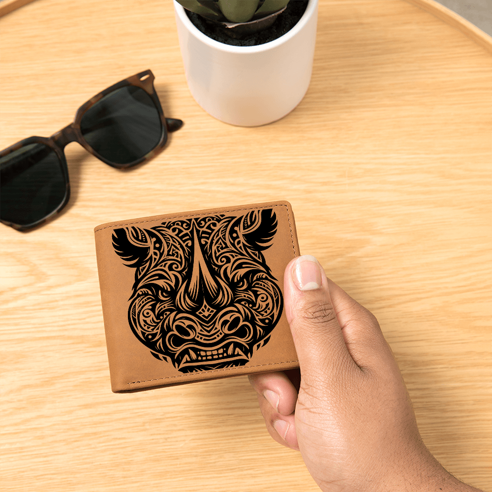 Tribal Rhino Wallet