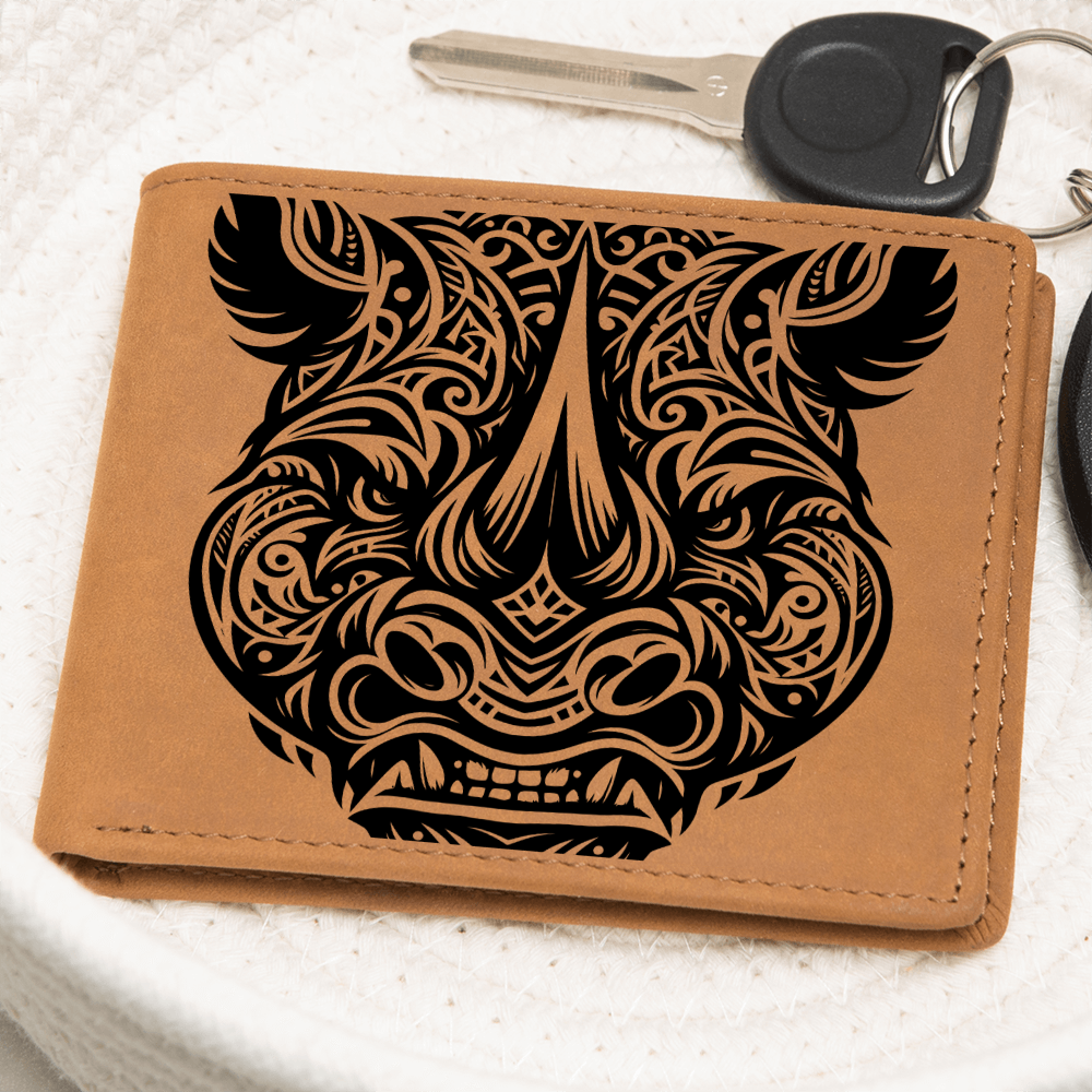 Tribal Rhino Wallet