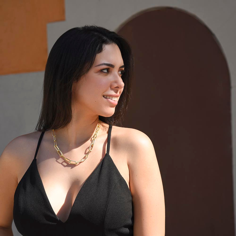 Paperclip Chain Necklace