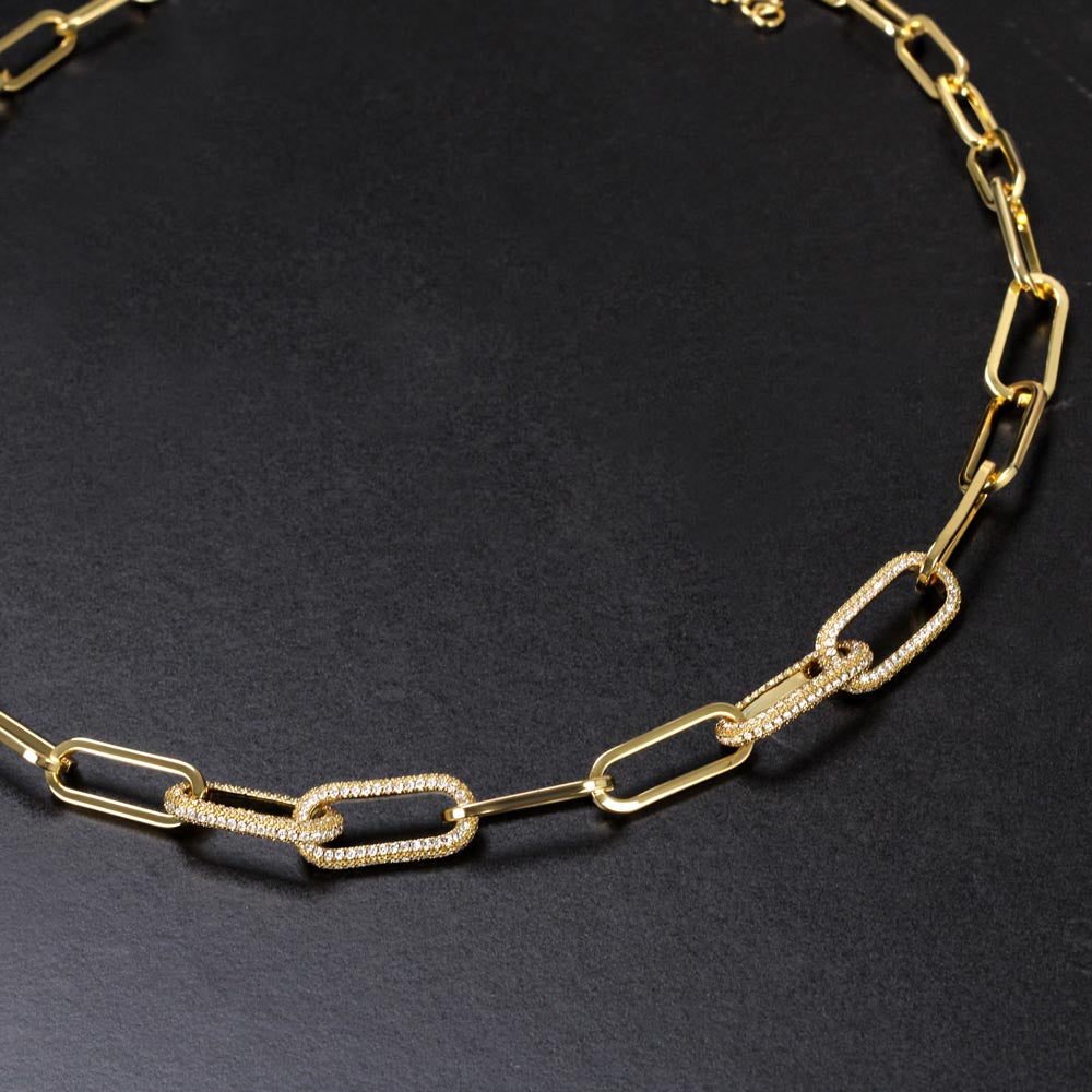 Paperclip Chain Necklace