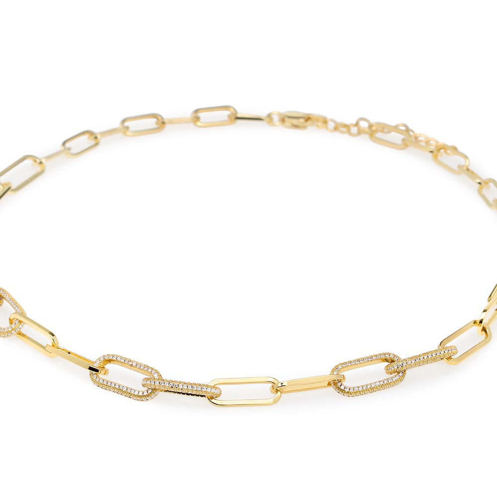 Paperclip Chain Necklace