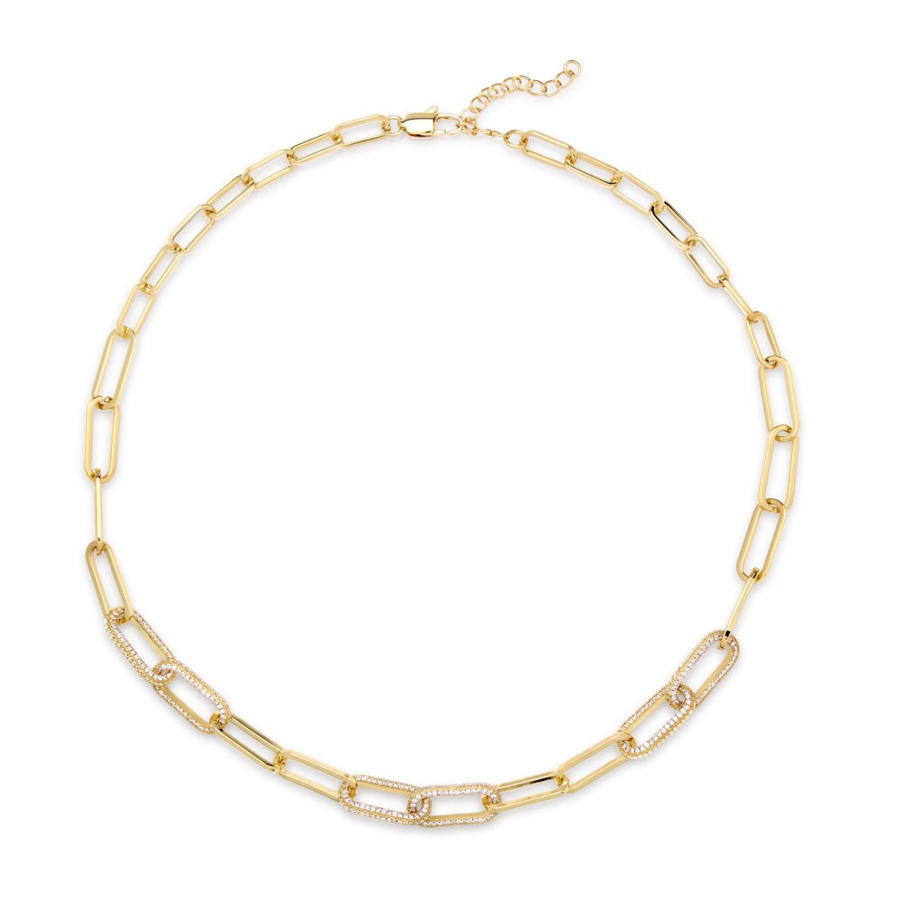 Paperclip Chain Necklace