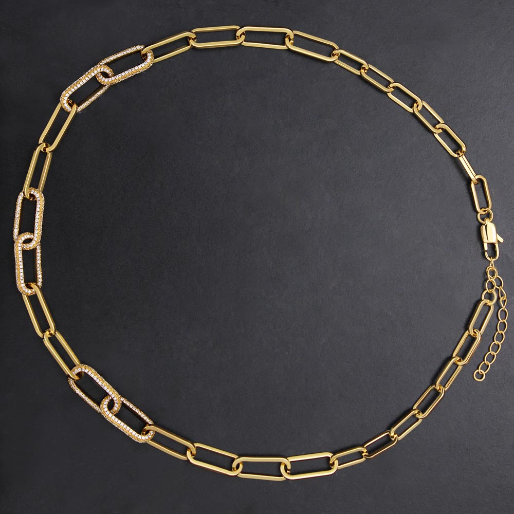 Paperclip Chain Necklace