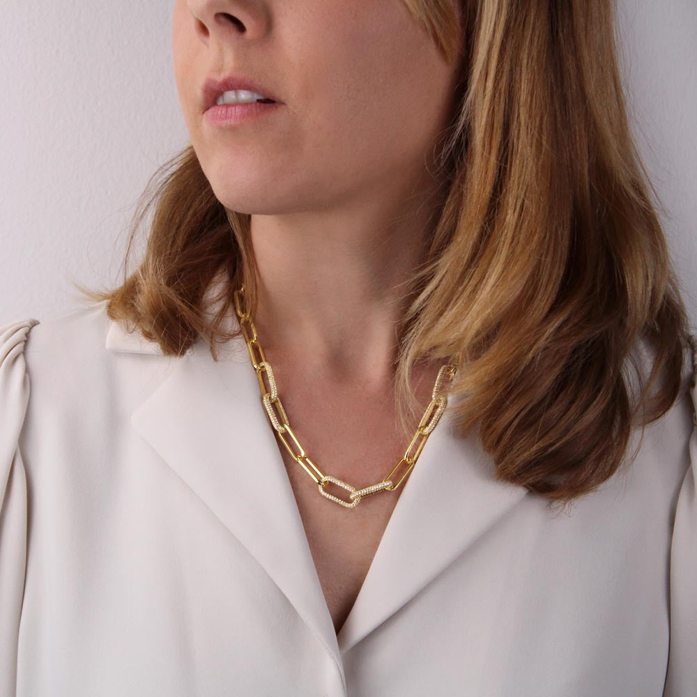 Paperclip Chain Necklace