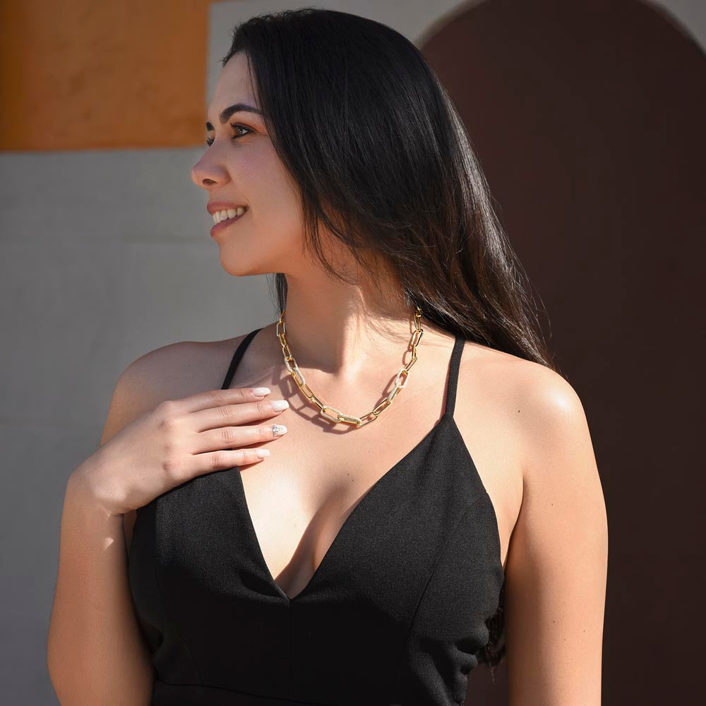 Paperclip Chain Necklace