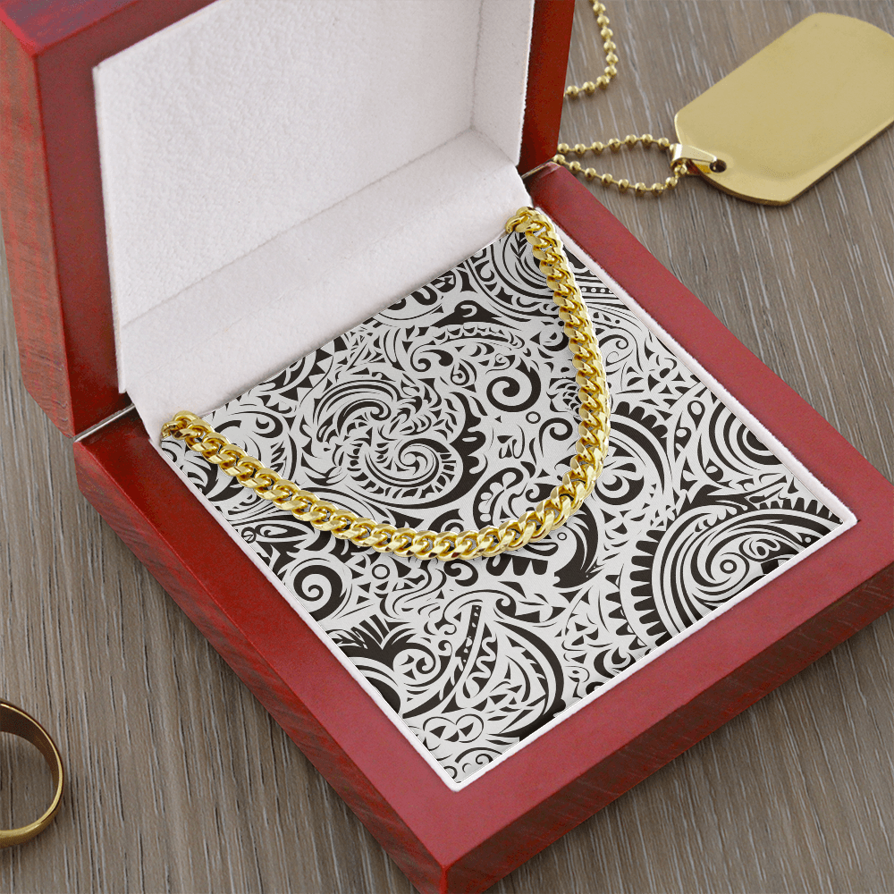 Interlocking Cuban  Chain