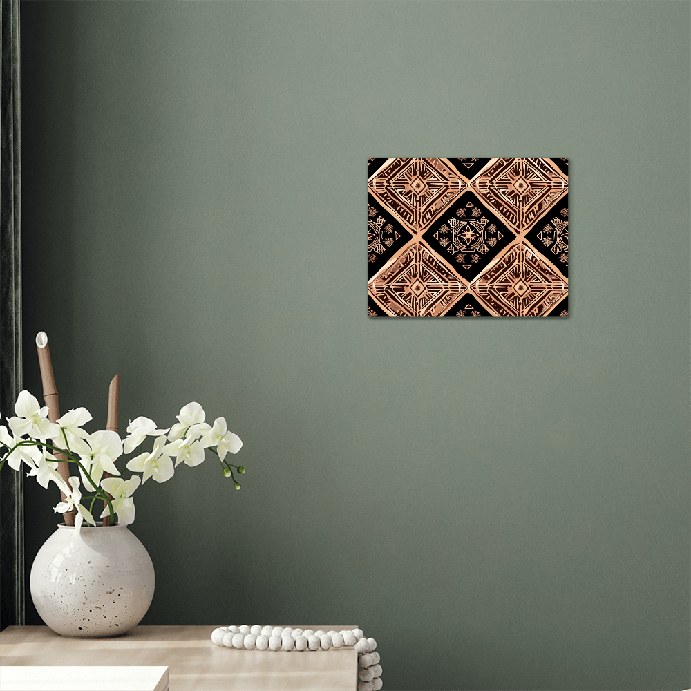 Tapa Cloth Art Print