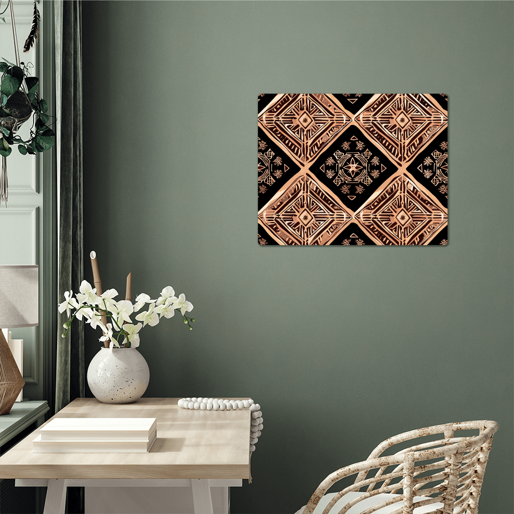 Tapa Cloth Art Print