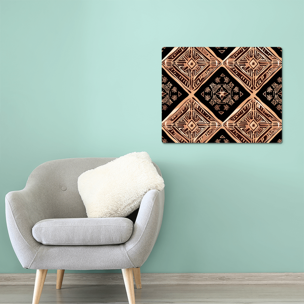 Tapa Cloth Art Print
