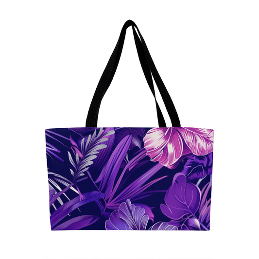 Purple Fantasy Weekender Tote Bag