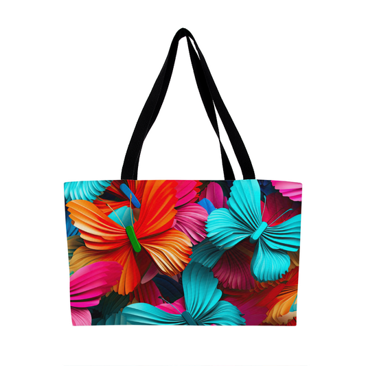Butterfly Bliss Weekender Tote Bag