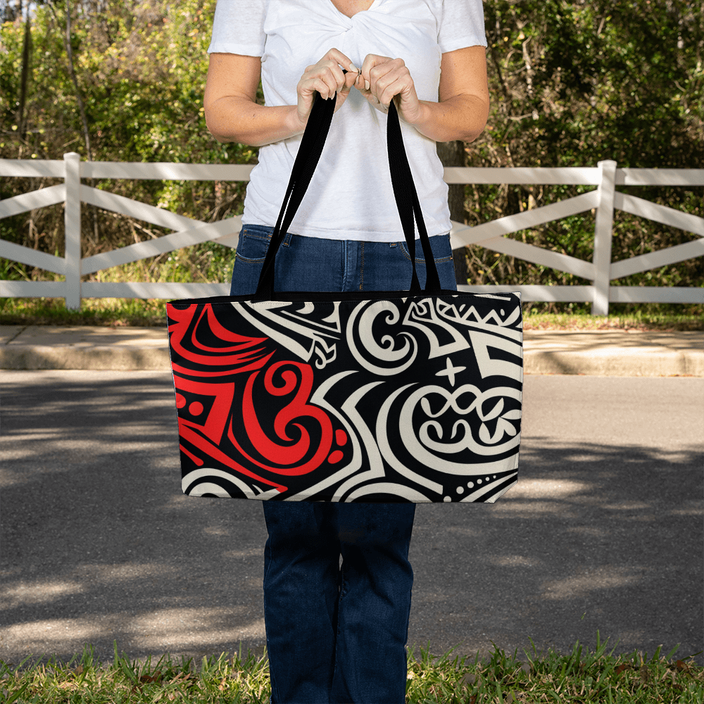 Vivid Voyage Weekender Tote Bag