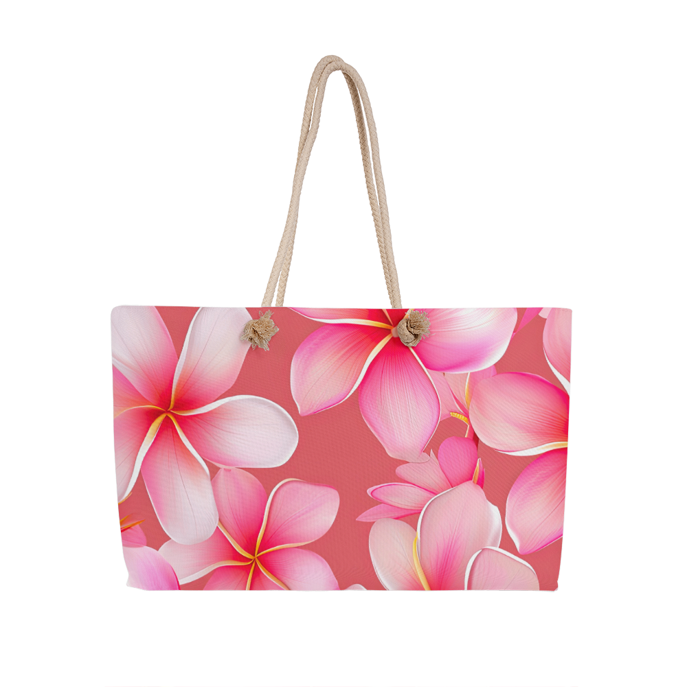 Blush Pink Weekender Tote Bag