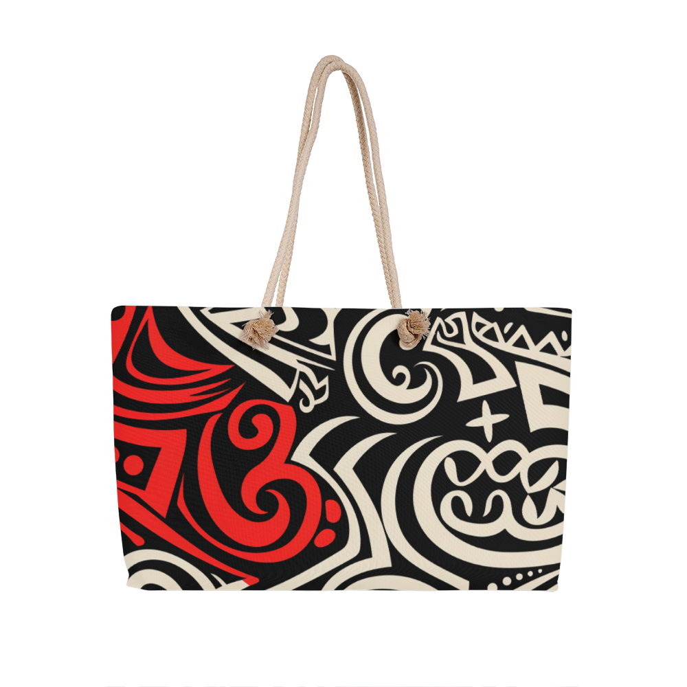 Vivid Voyage Weekender Tote Bag