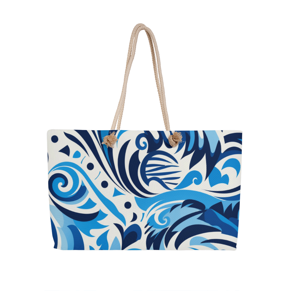 Whimsical Wave Weekender Tote Bag