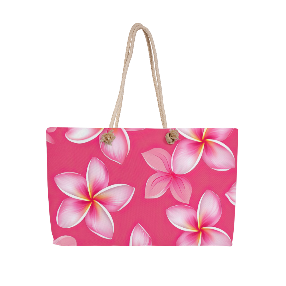 Whimsical Pink Weekender Tote Bag