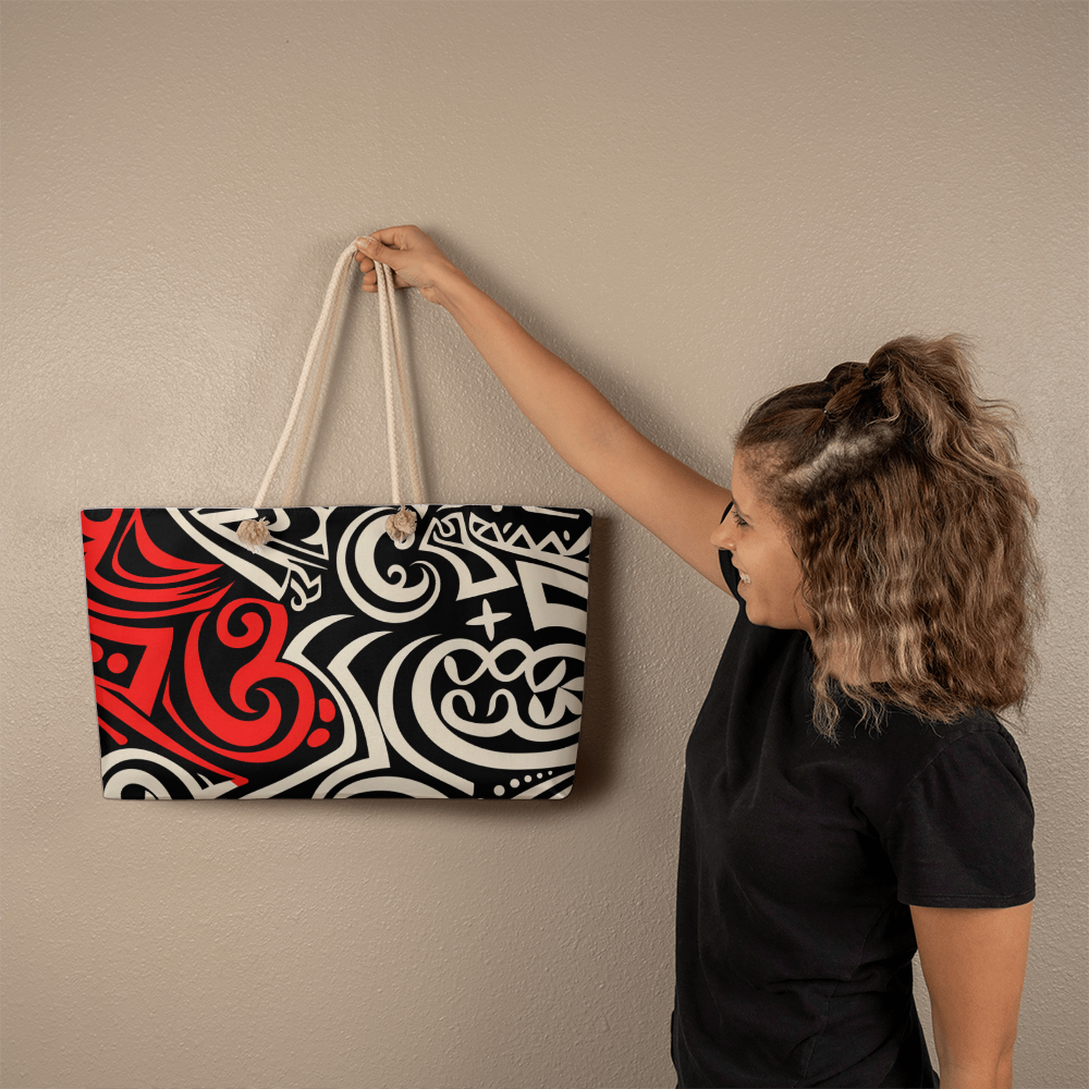 Vivid Voyage Weekender Tote Bag