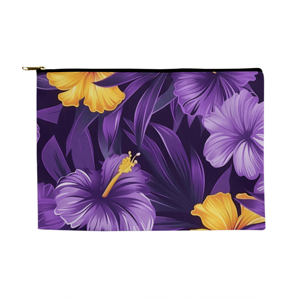 Purple Bloom Large Versatile Bag