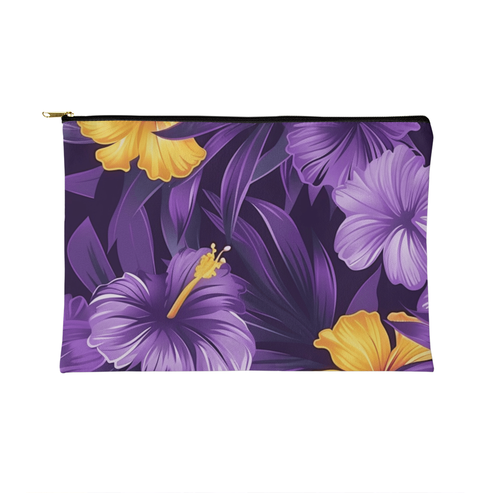 Purple Bloom Small Versatile Bag