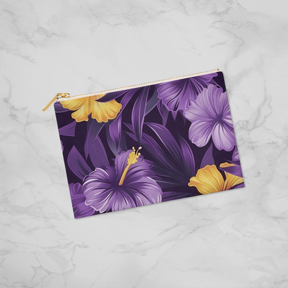 Purple Bloom Small Versatile Bag