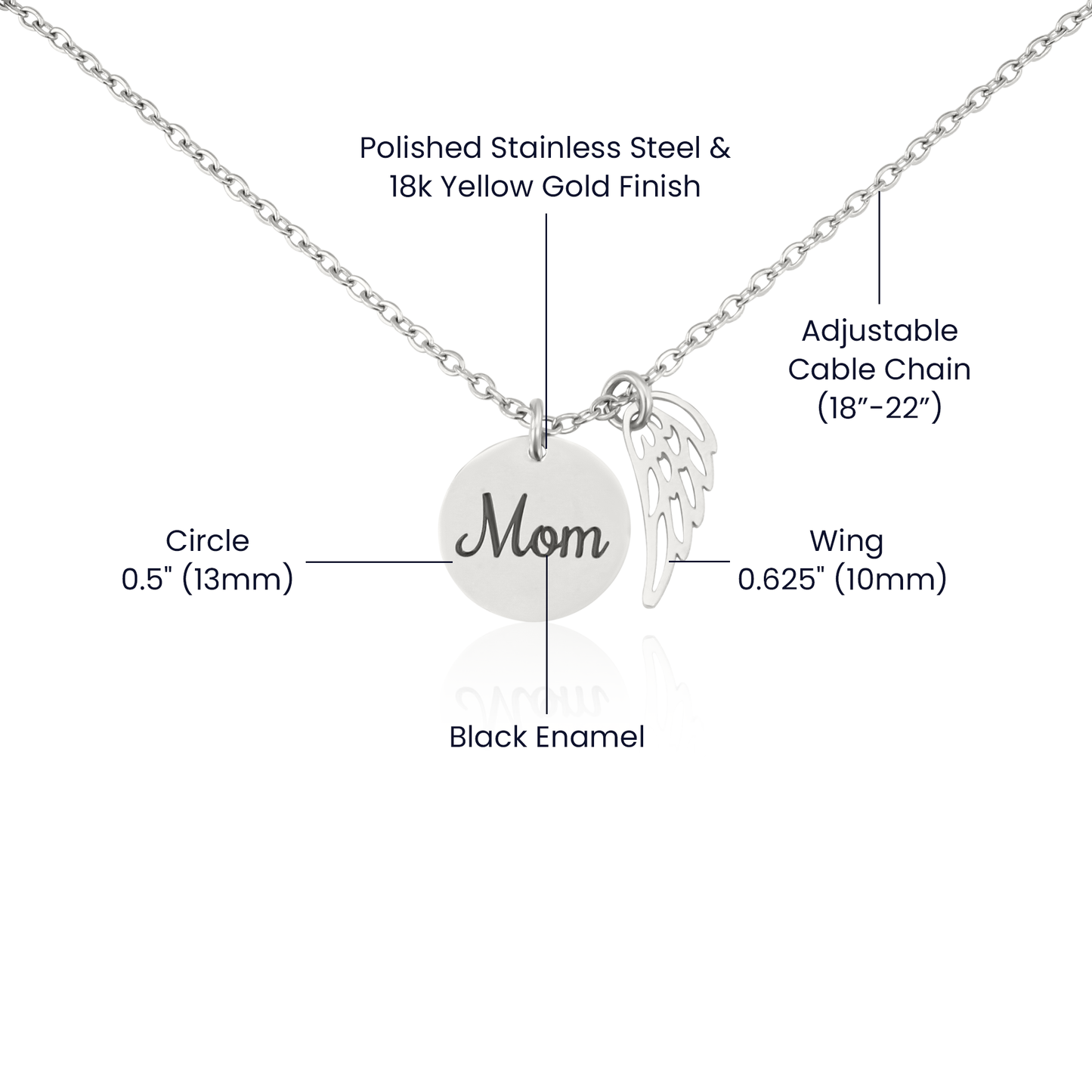 Mom Memorial Necklace