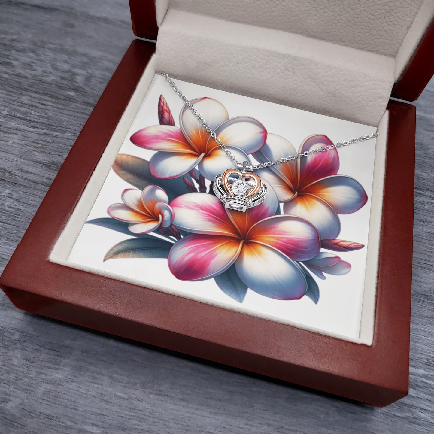 Crown Pendant Necklace