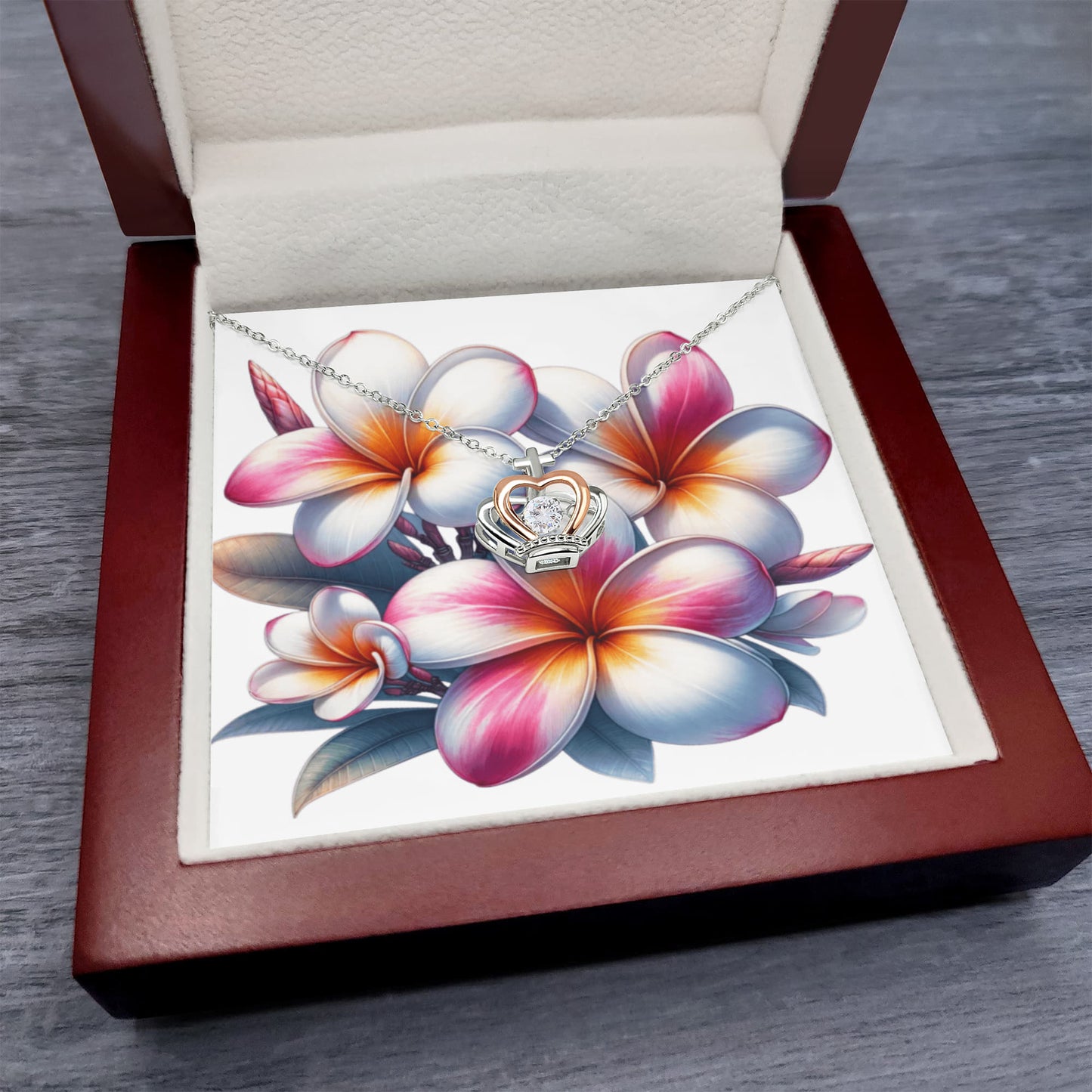 Crown Pendant Necklace